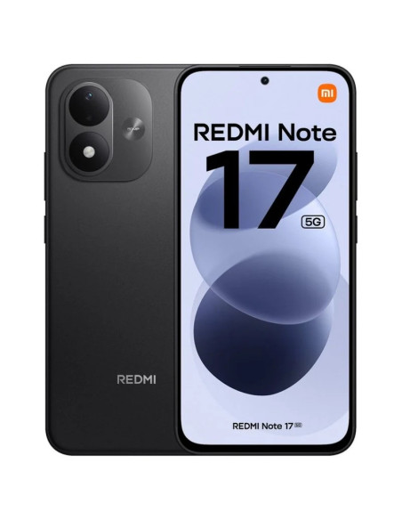 SMARTPHONE XIAOMI REDMI NOTE 17 6GB RAM 256GB ROM NEGRO