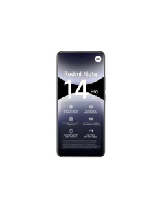 SMARTPHONE XIAOMI REDMI NOTE 14 PRO 6.67 FHD+ 8GB/256GB/200MP/NFC/5G BLACK