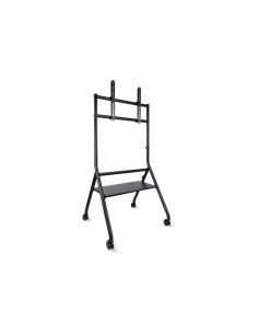 TooQ iDREAMS Soporte de Suelo con Ruedas para Pantalla 37"-86", Negro