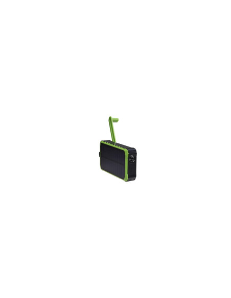 Denver PSO-10012 batería externa Polímero de litio 10000 mAh Negro, Verde claro