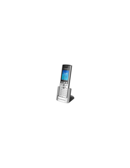 Grandstream Networks WP820 teléfono IP Negro, Plata 2 líneas LCD Wifi