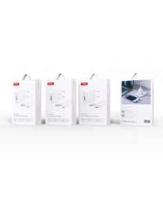 CARGADOR DE CORRIENTE USB 18W CON CABLE TIPO C XO 2