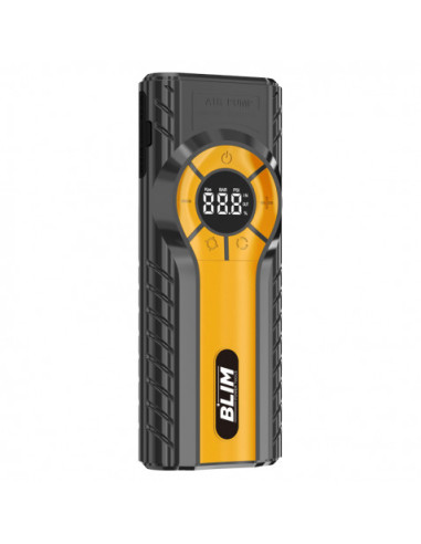 ARRANCADOR BATERIAS 4 EN 1 CON COMPRESOR 12.000 MAH BLIM