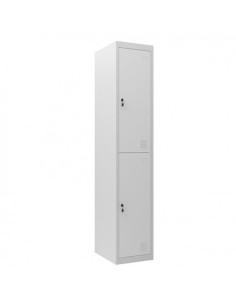 TAQUILLA METÁLICA 2 PUERTAS 1800X300X500MM CROMAD
