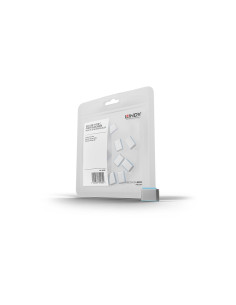 Lindy 40466 bloqueador de puerto USB Tipo C Azul Acrilonitrilo