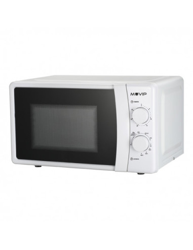 MICROONDAS 20 LITROS 700W CON GRILL Y FUNCIÓN DESCONGELACIÓN MUVIP