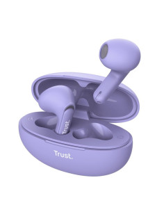 AURICULARES TRUST YAVI EARPHONES ENC BLUETOOTH WIRELESS PURPLE