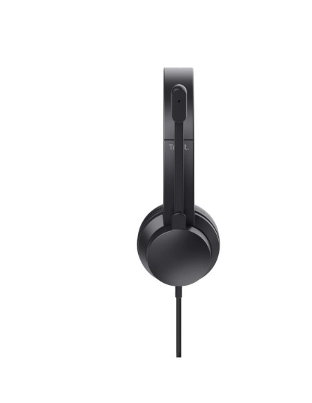 AURICULARES + MICROFONO TRUST AYDA HEADSET PC USB BLACK