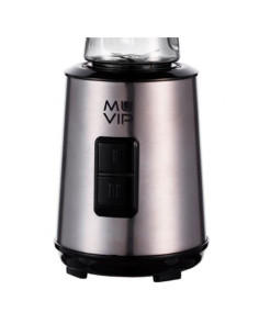 BATIDORA SMOOTHIE 300W INOX 2 VASOS 600ML MUVIP 2