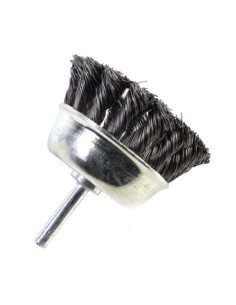 CEPILLO CIRCULAR COPA ALAMBRE TRENZADO 75MM SINDEX 2