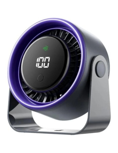 VENTILADOR DE SOBREMESA PRO VENTION 3 VELOCIDADES 10W 7 ASPAS BLACK/PURPLE