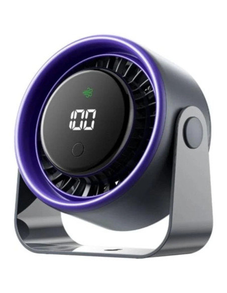 VENTILADOR DE SOBREMESA PRO VENTION 3 VELOCIDADES 10W 7 ASPAS BLACK/PURPLE