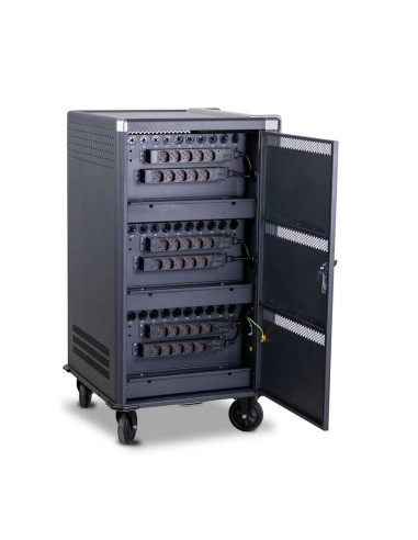 ARMARIO DE CARGA PHOENIX 36 DISPOSITIVOS TABLETS/PORTATILES HASTA 15.6 SUELO CON RUEDAS