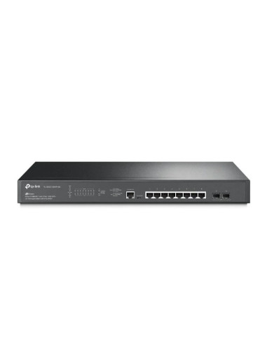 SWITCH TP-LINK OMADA L2+ 8 PUERTOS 2 SFP+10G POE+