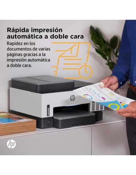 IMPRESORA HP SMART TANK MULTIFUNCION 7605 COLOR WIFI DUPLEX WHITE/GREY