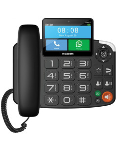TELEFONO FIJO MAXCOM MM42D 4G BLACK