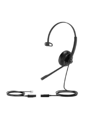 MICROAURICULAR YEALINK MONO RJ9 MONOAURAL BLACK