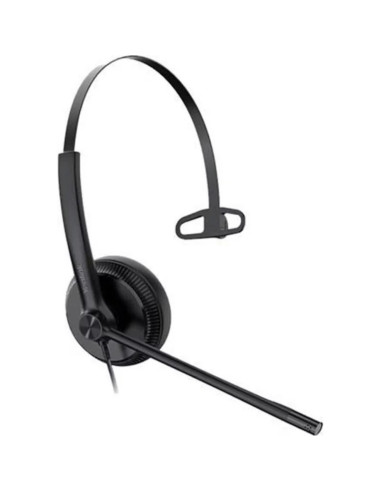 MICROAURICULAR YEALINK MONO RJ9 MONOAURAL BLACK