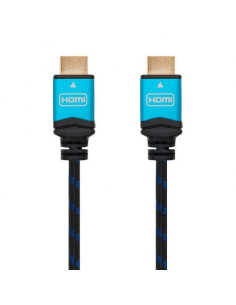 CABLE HDMI V2.0 ALTA VELOCIDAD 4K 60HZ 18GBPS NANOCABLE 7M TRENZADO 2