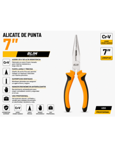 ALICATE DE PUNTA 7\" BLIM