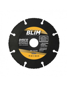 DISCO DIAMANTE MULTIMATERIAL 115X1.2X22MM BLIM