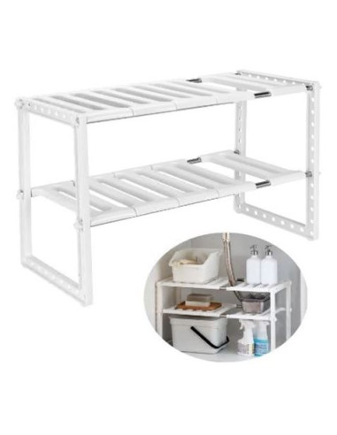 ESTANTERIA EXTENSIBLE FREGADERO 50-68CM