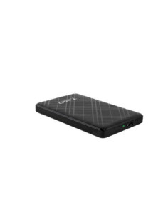 TooQ Caja Externa para Discos de 2,5” HDD/SSD, Negro