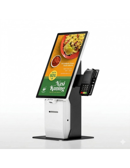 KIOSKO AUTOSERVICIO AVPOS COMPACT 22 I3 10TH/8GB/256GB/WIFI/PRINTER/2D