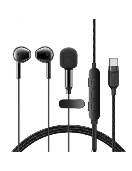 Acefast L12 Auriculares con Microfono Lavalier y conexión USB-C