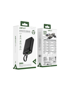 Acefast M14 PD20W PowerBank 20.000mAh 22.5W con Cable USB-C Integrado
