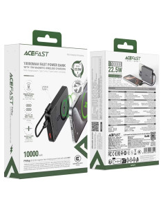 Acefast M31 22.5W Powerbank Magnético 10.000mAh con Pantalla