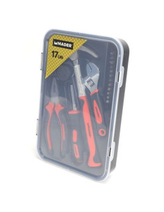 KIT HERRAMIENTAS 17PCS MADER