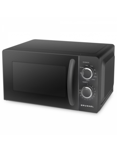 MICROONDAS 20L CON GRILL 700W NEGRO GRUNKEL