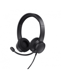 AURICULARES CON MICROFONO Y CANCELACION DE RUIDO USB TRUST