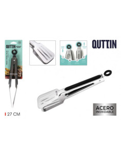 PINZAS DE COCINA 27CM ACERO INOX QUTTIN