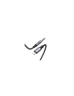 Ugreen 70509 cable de teléfono móvil Plata 1 m 3,5mm Lightning 2