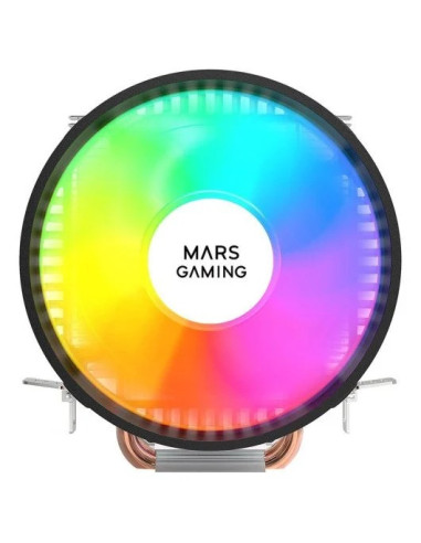 VENTILADOR DISIPADOR MARS GAMING MCPUARGB CPU 90MM ARGB INTEL/AMD BLACK