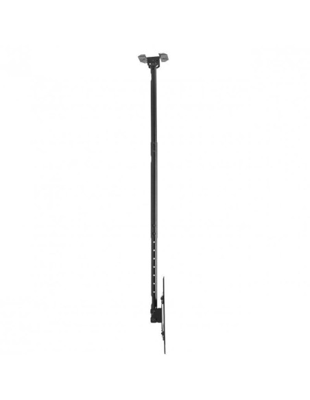 SOPORTE MONITOR AISENS TECHO 37-80 50KG INCLINABLE EXTENSIBLE BLACK