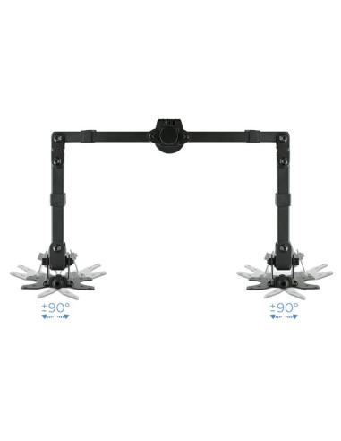 SOPORTE DE MESA TV/MONITOR TOOQ DB1232TN-B 13-32 2 BRAZOS BLACK