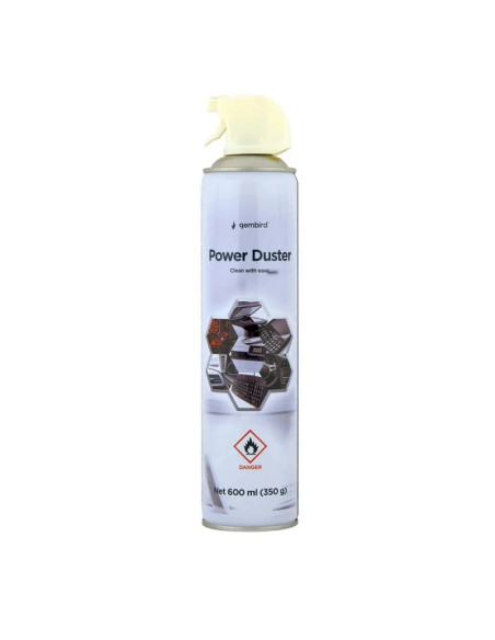 SPRAY LIMPIAPOLVO AIRE COMPRIMIDO GEMBIRD 600ML