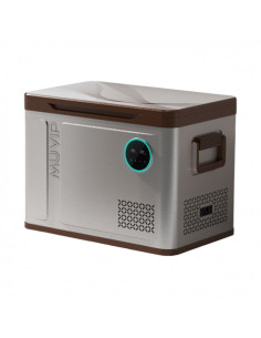 NEVERA PORTATIL CON COMPRESOR 41 LITROS 60W DOBLE ZONA MUVIP