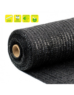 MALLA DE SOMBREO NEGRA 1.5X10 METROS SUNGARDEN