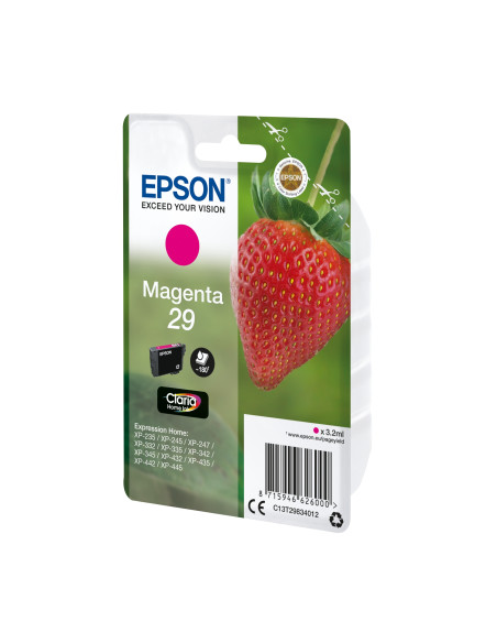 Cartucho Epson Strawberry Singlepack Magenta 29 Claria Home Ink