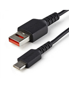 StarTech.com Cable Adaptador usb 2.0 macho a usb tipo-c macho carga