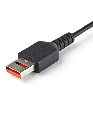 StarTech.com Cable Adaptador usb 2.0 macho a usb tipo-c macho carga