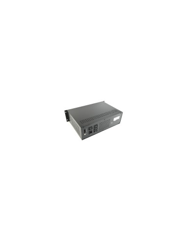 Gembird - Ups rack 19'' 3.4u 1500va, 4xiec 230v out, iec14 in,rj11, usb, lcd LÍ­nea interactiva 1,5 kVA 900 W 4 salidas AC