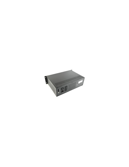 Gembird - Ups rack 19'' 3.4u 1500va, 4xiec 230v out, iec14 in,rj11, usb, lcd LÍ­nea interactiva 1,5 kVA 900 W 4 salidas AC