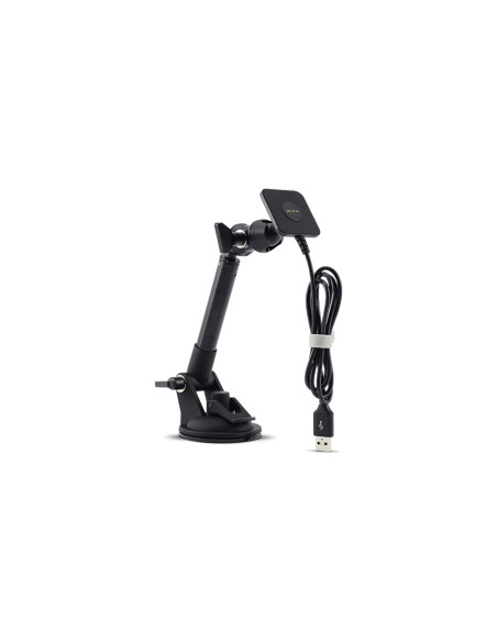Crosscall X-CAR PRO Smartphone, Tableta Negro Encendedor de cigarrillos, USB Cargador inalámbrico Carga rápida Auto