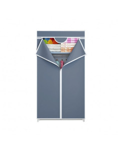 ARMARIO DE TELA CON CREMALLERA 70X45X155