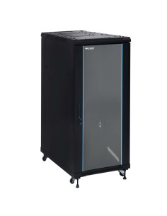 Phasak Armario Rack PRO 19" 27U 600 x 600 negro con ventilación - PHO 6627